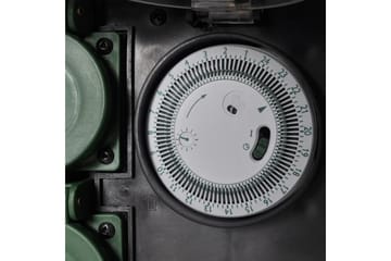 Strømsokkel for hageredskaper med timer - Belysning - Elektrisk materiell & energi - Elektrikk utendørs