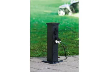 Hageuttak Eglo Park 4 Hvit - Svart - Belysning - Elektrisk materiell & energi - Elektrikk utendørs