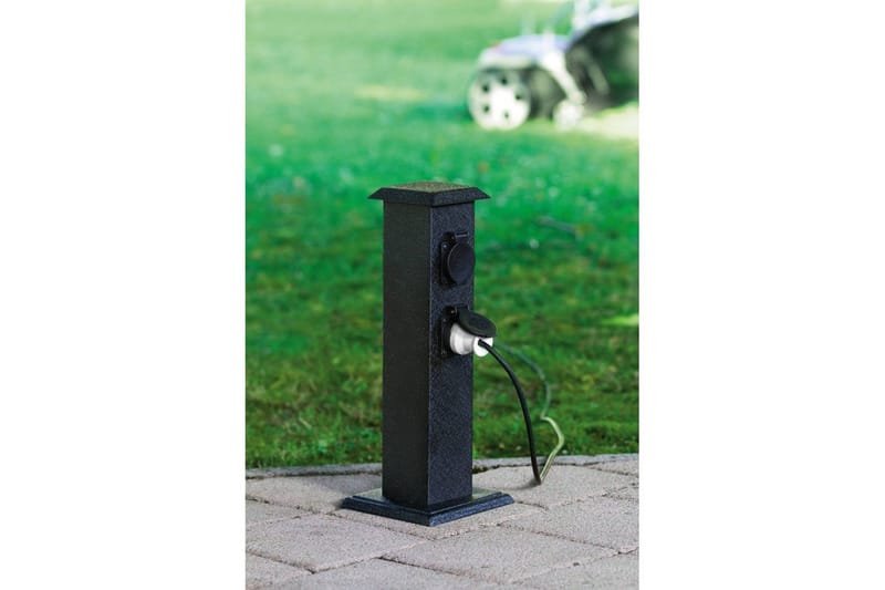 Hageuttak Eglo Park 4 Hvit - Svart - Belysning - Elektrisk materiell & energi - Elektrikk utendørs