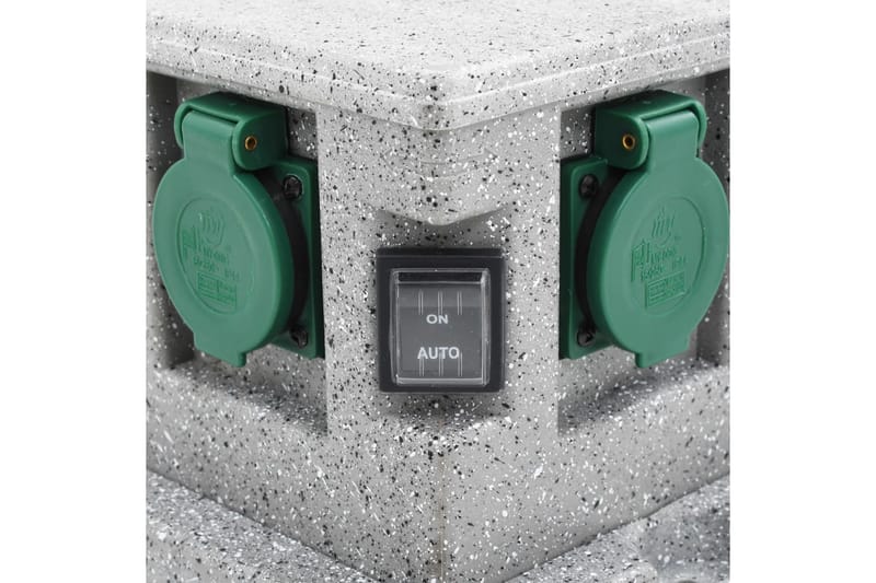 Hagestikkontakt med skumringssensor plast - Belysning - Elektrisk materiell & energi - Elektrikk utendørs