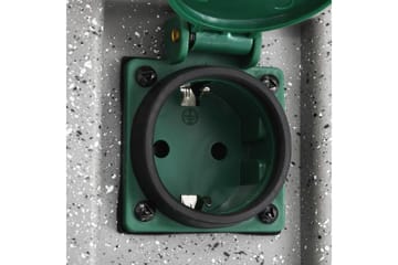 Hagestikkontakt med skumringssensor plast - Belysning - Elektrisk materiell & energi - Elektrikk utendørs
