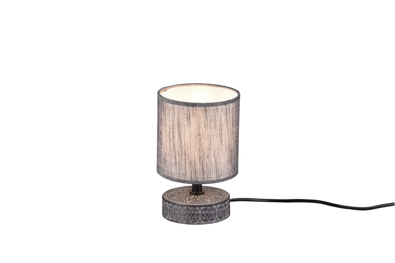 Trio Lighting Marie bordlampe E14 grå - Belysning - Innendørsbelysning & Lamper - Soveromslampe