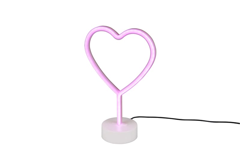 Trio Lighting Heart LED bordlampe hvit - Belysning - Innendørsbelysning & Lamper - Soveromslampe