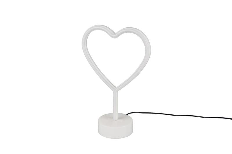 Trio Lighting Heart LED bordlampe hvit - Belysning - Innendørsbelysning & Lamper - Soveromslampe