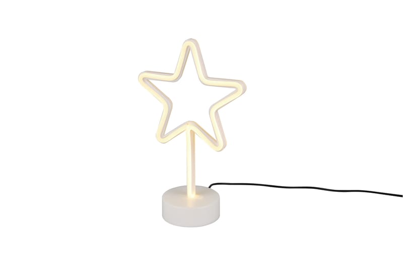 Trio Lighting Star LED bordlampe hvit - Belysning - Innendørsbelysning & Lamper - Soveromslampe