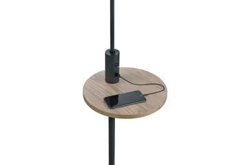 Trio Lighting Claas gulvlampe E27 matt sort - Matt svart - Belysning - Innendørsbelysning & Lamper - Stuelampe