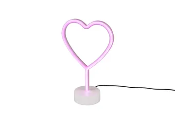 Trio Lighting Heart LED bordlampe hvit - TRIO - Belysning - Innendørsbelysning & Lamper - Nattlampe - Nattlampe bord
