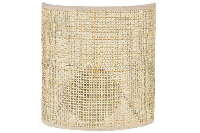 Ancario Vegglampe E14, Natur