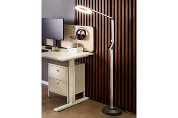 Anticar Gulvlampe 170 cm - Sølv - Belysning - Innendørsbelysning & Lamper - Soveromslampe