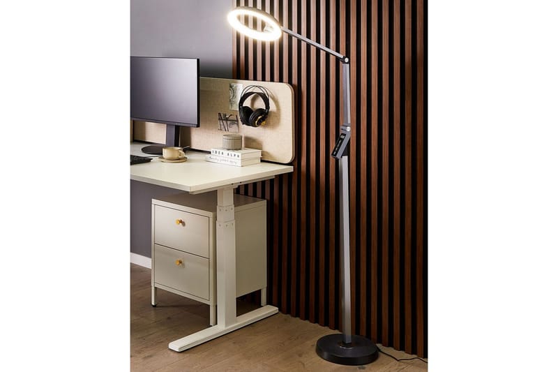 Anticar LED Gulvlampe 170 cm - Mørkegrå - Belysning - Innendørsbelysning & Lamper - Soveromslampe