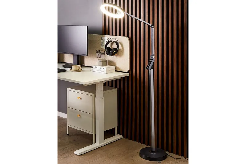 Anticar LED Gulvlampe 170 cm - Mørkegrå - Belysning - Innendørsbelysning & Lamper - Soveromslampe