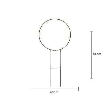Barlumi Siluett dekorasjonsbelysning 84 cm - svart - Belysning - Innendørsbelysning & Lamper - Dekorasjonsbelysning