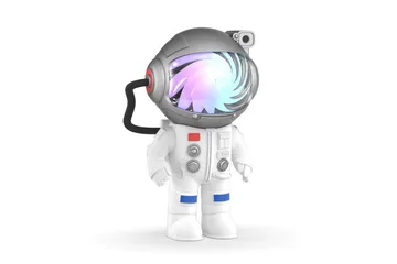 Barnelampe Mobility On Board Stellar Light Space Astronaut - Hvit - Belysning - Innendørsbelysning & Lamper - Dekorasjonsbelysning