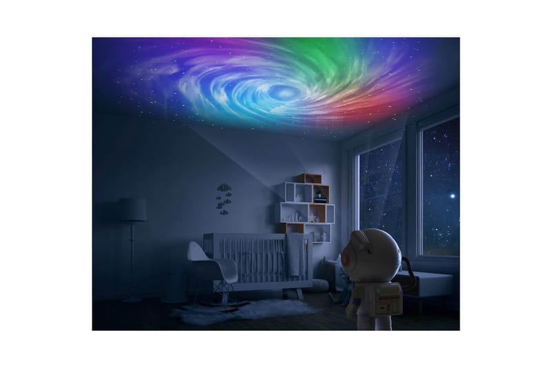 Barnelampe Mobility On Board Stellar Light Space Astronaut - Hvit - Belysning - Innendørsbelysning & Lamper - Dekorasjonsbelysning