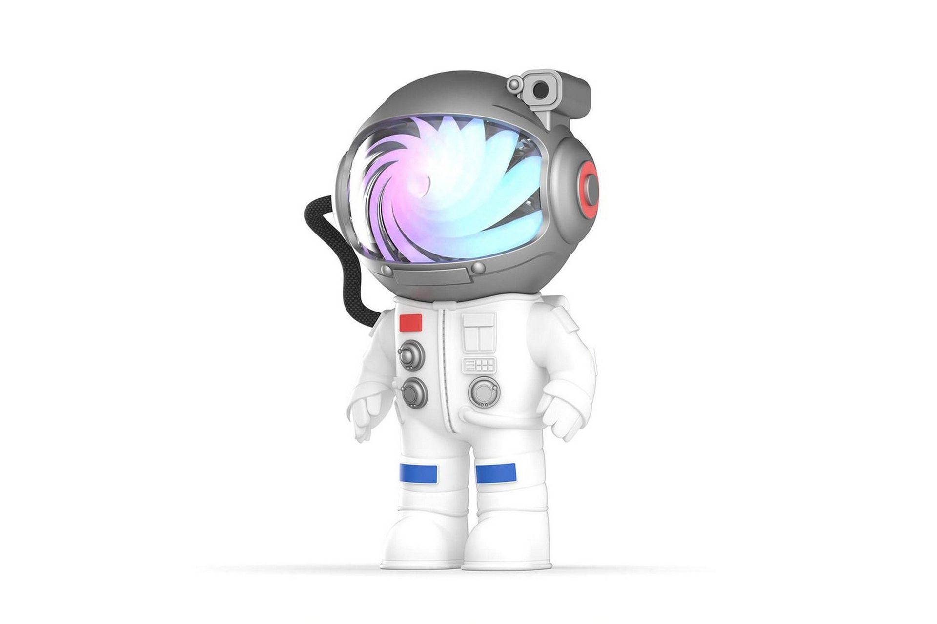 Barnelampe Mobility On Board Stellar Light Space Astronaut - Hvit