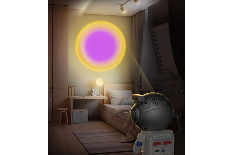 Barnelampe Mobility On Board Mini Stellar Light Space Austonaut - Hvit - Belysning - Innendørsbelysning & Lamper - Barnelampe