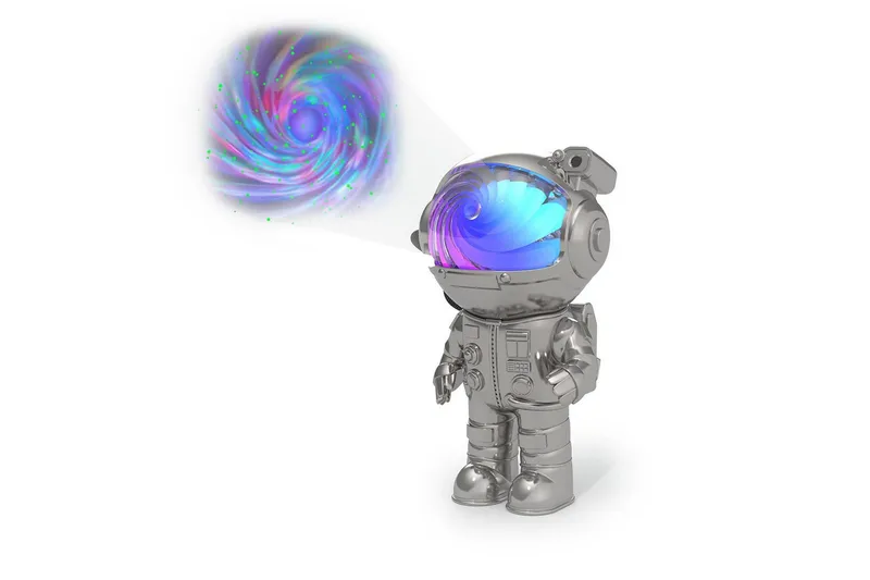 Barnelampe Mobility On Board Stellar Light Space Astronaut - Sølv - Belysning - Innendørsbelysning & Lamper - Barnelampe