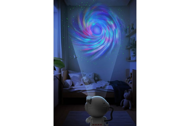 Barnelampe Mobility On Board Stellar Light Space Astronaut - Sølv - Belysning - Innendørsbelysning & Lamper - Barnelampe