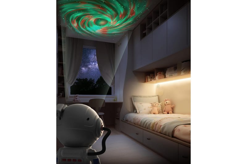 Barnelampe Mobility On Board Stellar Light Space Astronaut - Sølv - Belysning - Innendørsbelysning & Lamper - Barnelampe