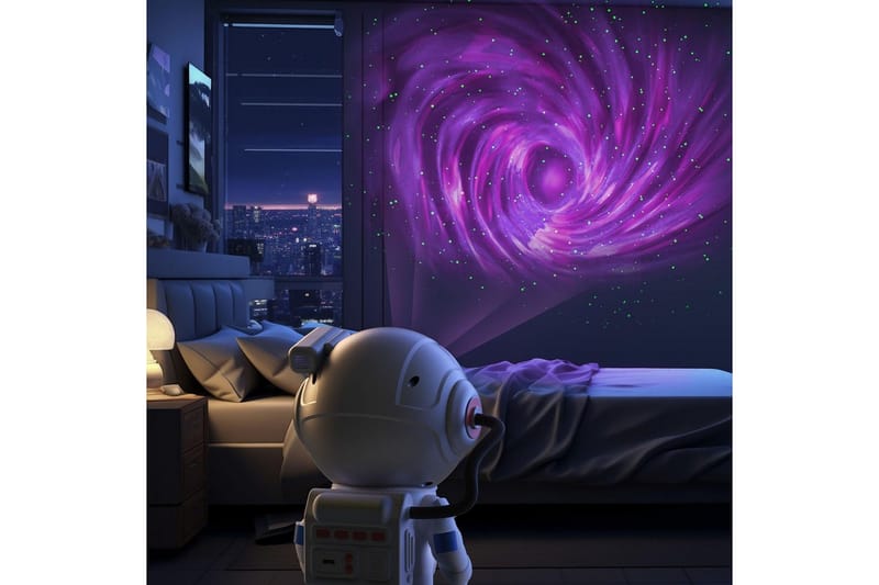 Barnelampe Mobility On Board Stellar Light Space Astronaut - Sølv - Belysning - Innendørsbelysning & Lamper - Barnelampe