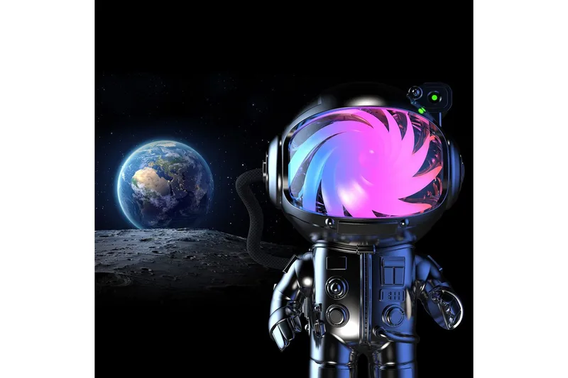 Barnelampe Mobility On Board Stellar Light Space Astronaut - Sølv - Belysning - Innendørsbelysning & Lamper - Barnelampe