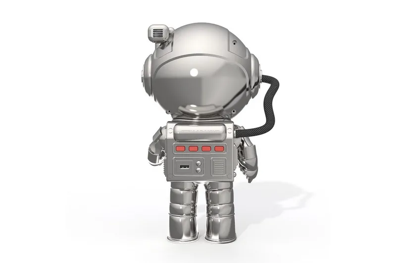 Barnelampe Mobility On Board Stellar Light Space Astronaut - Sølv - Belysning - Innendørsbelysning & Lamper - Barnelampe