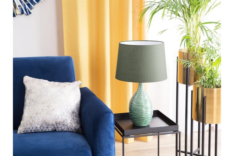 Atsas Bordlampe 35 cm - Grønn - Belysning - Innendørsbelysning & Lamper - Bordlampe