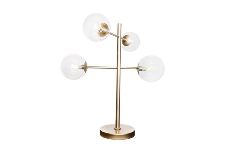 Avenue Bordlampe Gull - By Rydéns - Vinduslampe på fot - Soveromslampe - Stuelampe - Nattlampe bord - Vinduslampe - Bordlampe