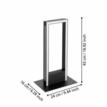 Bordlampe Savilanas - 42,5 cm - Belysning - Innendørsbelysning & Lamper - Bordlampe - Skrivebordslampe