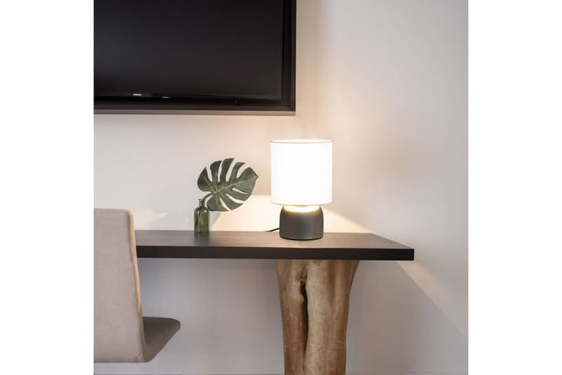 Bordlamper 2 stk berøringsknapp hvit E14 - Belysning - Innendørsbelysning & Lamper - Bordlampe