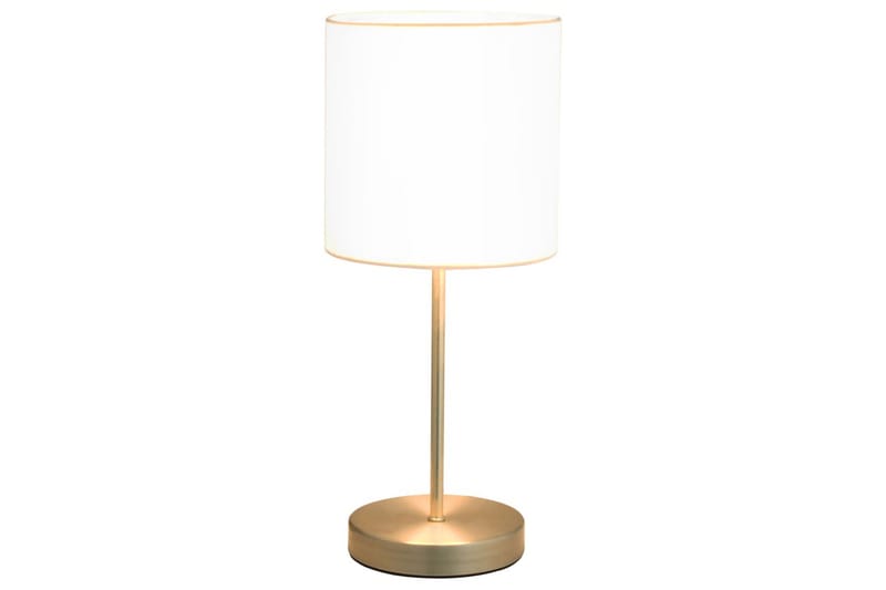 Bordlamper 2 stk berøringsknapp hvit E14 - Vinduslampe på fot - Soveromslampe - Stuelampe - Nattlampe bord - Vinduslampe - Bordlampe