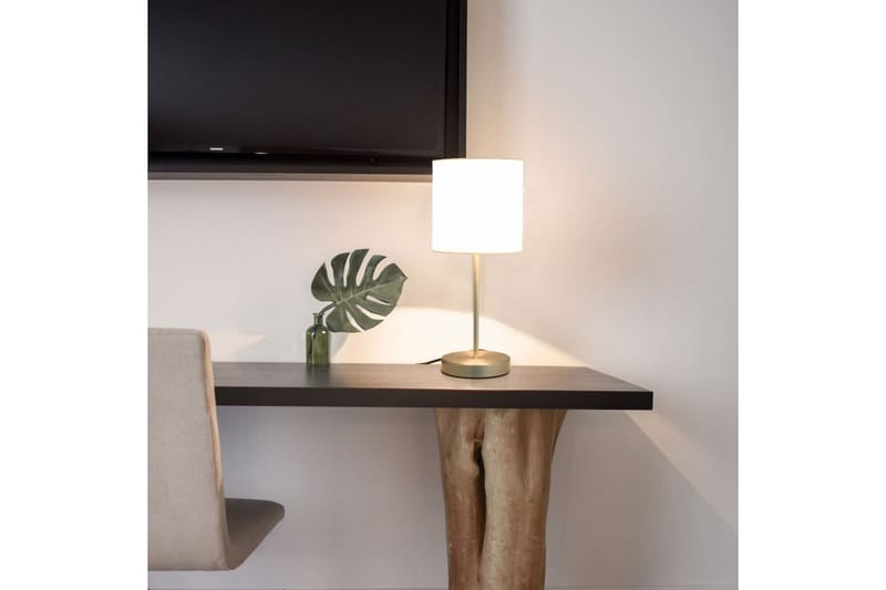 Bordlamper 2 stk berøringsknapp hvit E14 - Belysning - Innendørsbelysning & Lamper - Bordlampe