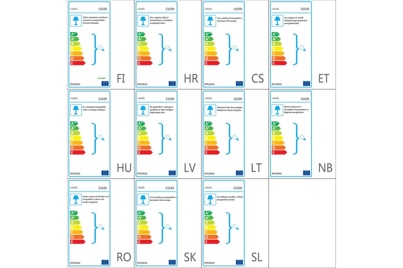 Bordlamper 2 stk berøringsknapp hvit E14 - Belysning - Innendørsbelysning & Lamper - Bordlampe