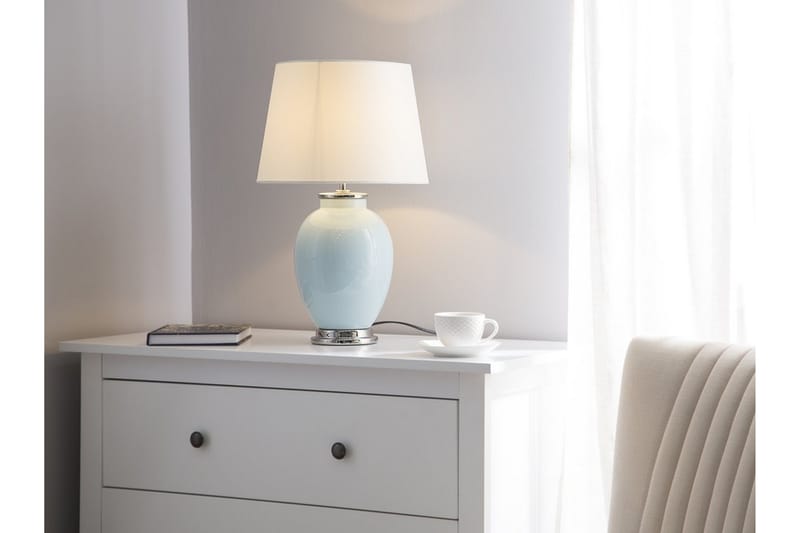 Brenta Bordlampe 34 cm - Blå - Belysning - Innendørsbelysning & Lamper - Bordlampe