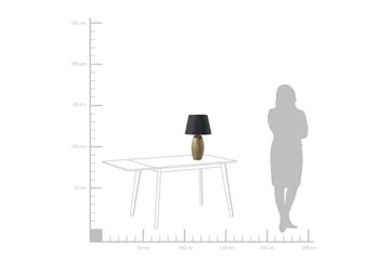 Ebro Bordlampe 33 cm - Gull - Belysning - Innendørsbelysning & Lamper - Bordlampe