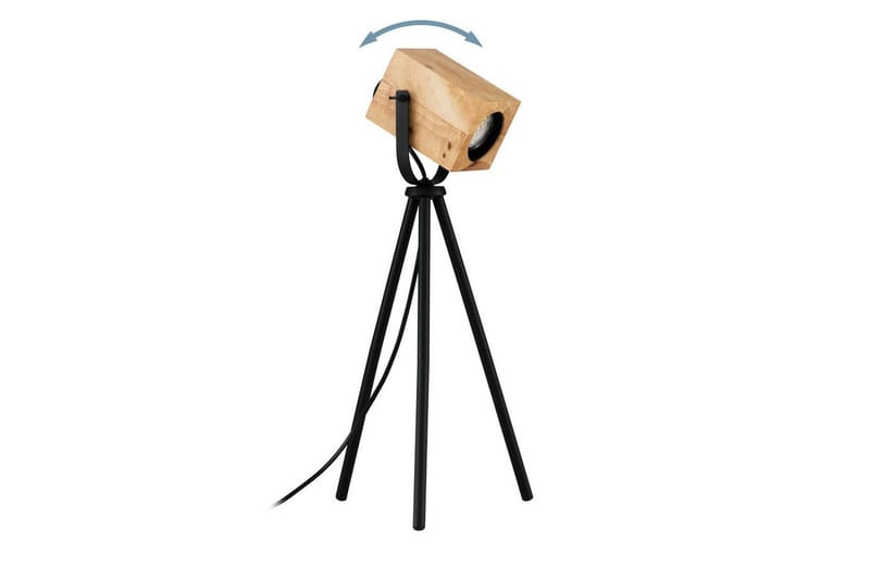 Bordlampe Eglo Ayles - Brun/Svart - Belysning - Innendørsbelysning & Lamper - Stuelampe