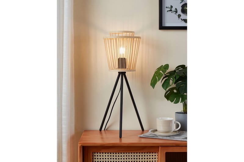 Bordlampe Eglo Hykeham - Svart - Belysning - Innendørsbelysning & Lamper - Stuelampe