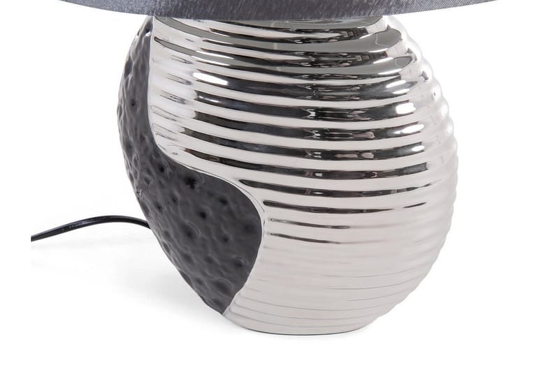 Esla Bordlampe 30 cm - Svart - Vinduslampe på fot - Soveromslampe - Stuelampe - Nattlampe bord - Vinduslampe - Bordlampe