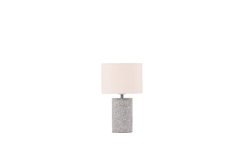Faiz Bordlampe 35 cm - Grå - Bordlampe - Stuelampe - Vinduslampe på fot - Vinduslampe - Nattlampe bord - Soveromslampe