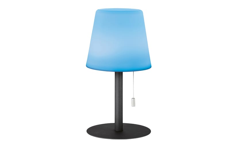 Gardea Bordlampe - Sand/Antrasitt - Vinduslampe på fot - Soveromslampe - Stuelampe - Nattlampe bord - Vinduslampe - Bordlampe