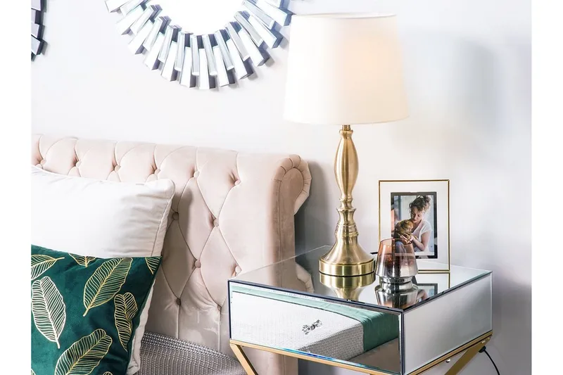 Hodmo Bordlampe 30 cm, Hvit