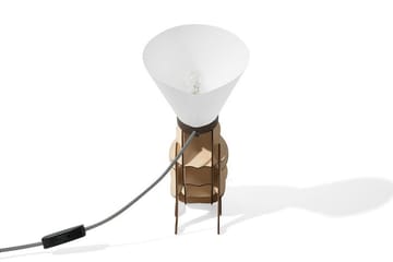 Isna Bordlampe 24 cm - Hvit - Belysning - Innendørsbelysning & Lamper - Bordlampe