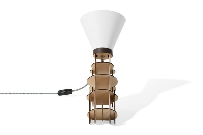 Isna Bordlampe 24 cm - Hvit - Belysning - Innendørsbelysning & Lamper - Bordlampe