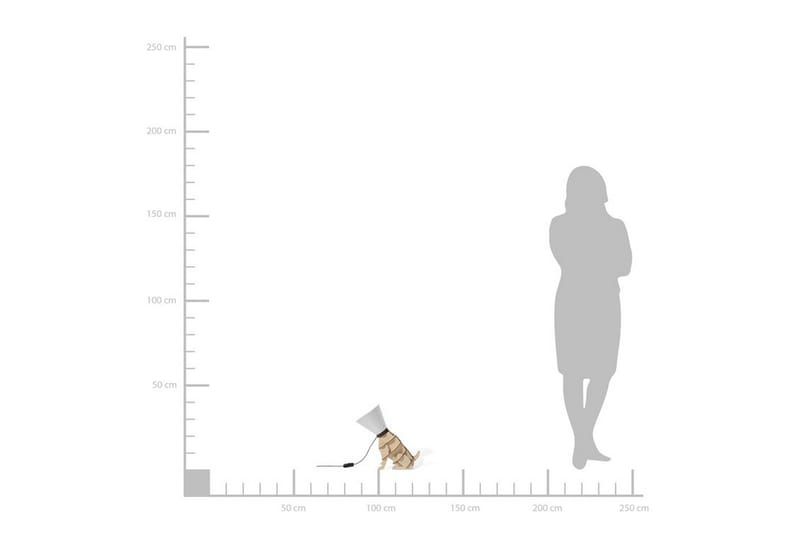 Isna Bordlampe 24 cm - Hvit - Belysning - Innendørsbelysning & Lamper - Bordlampe