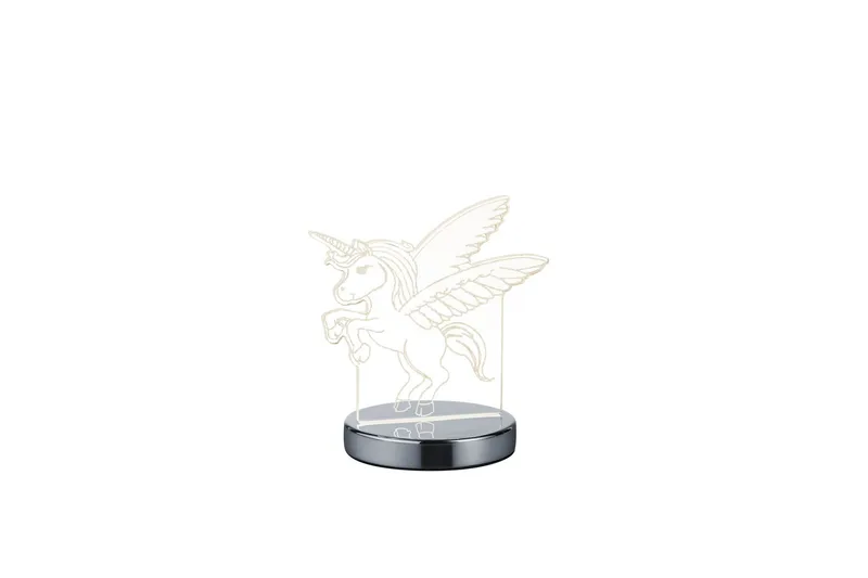 Karo Bordlampe LED-krom - Krom - Belysning - Innendørsbelysning & Lamper - Bordlampe