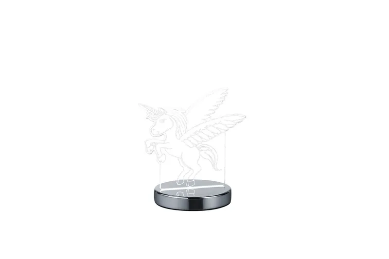 Karo Bordlampe LED-krom, Krom