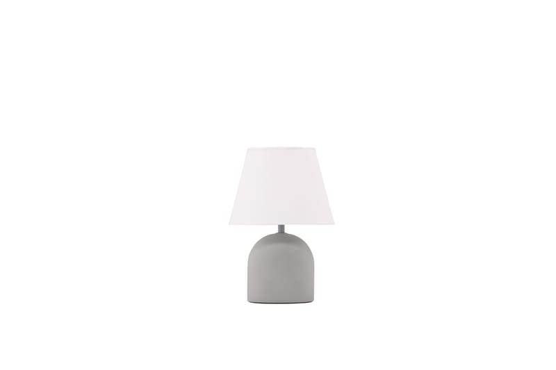 Mai Bordlampe 37 cm - Grå - Vinduslampe på fot - Soveromslampe - Stuelampe - Nattlampe bord - Vinduslampe - Bordlampe