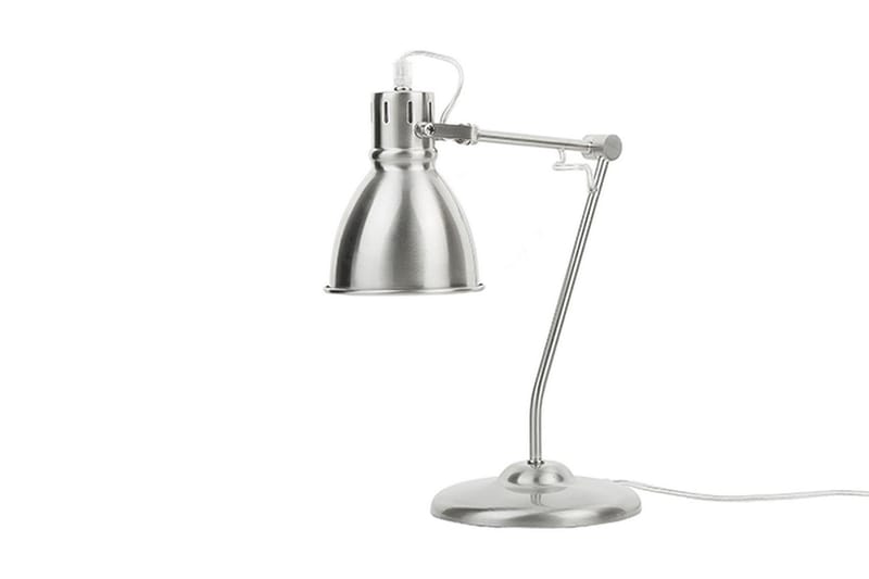 Monsan Bordlampe 15 cm - Sølv - Vinduslampe på fot - Soveromslampe - Stuelampe - Nattlampe bord - Vinduslampe - Bordlampe