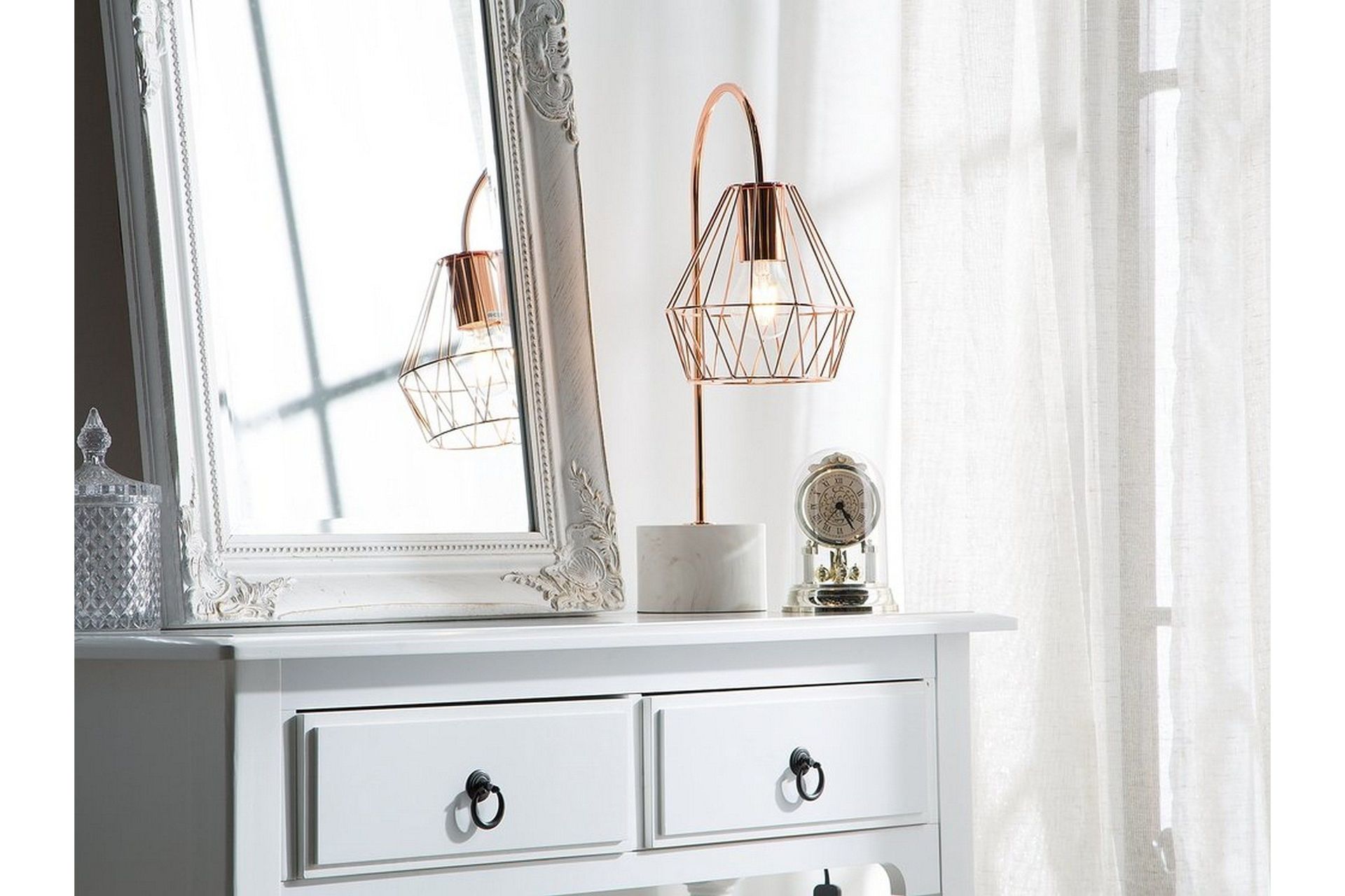 Mooni Bordlampe 35 cm - Kobber