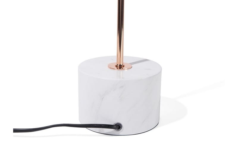 Mooni Bordlampe 35 cm - Kobber - Vinduslampe på fot - Soveromslampe - Stuelampe - Nattlampe bord - Vinduslampe - Bordlampe